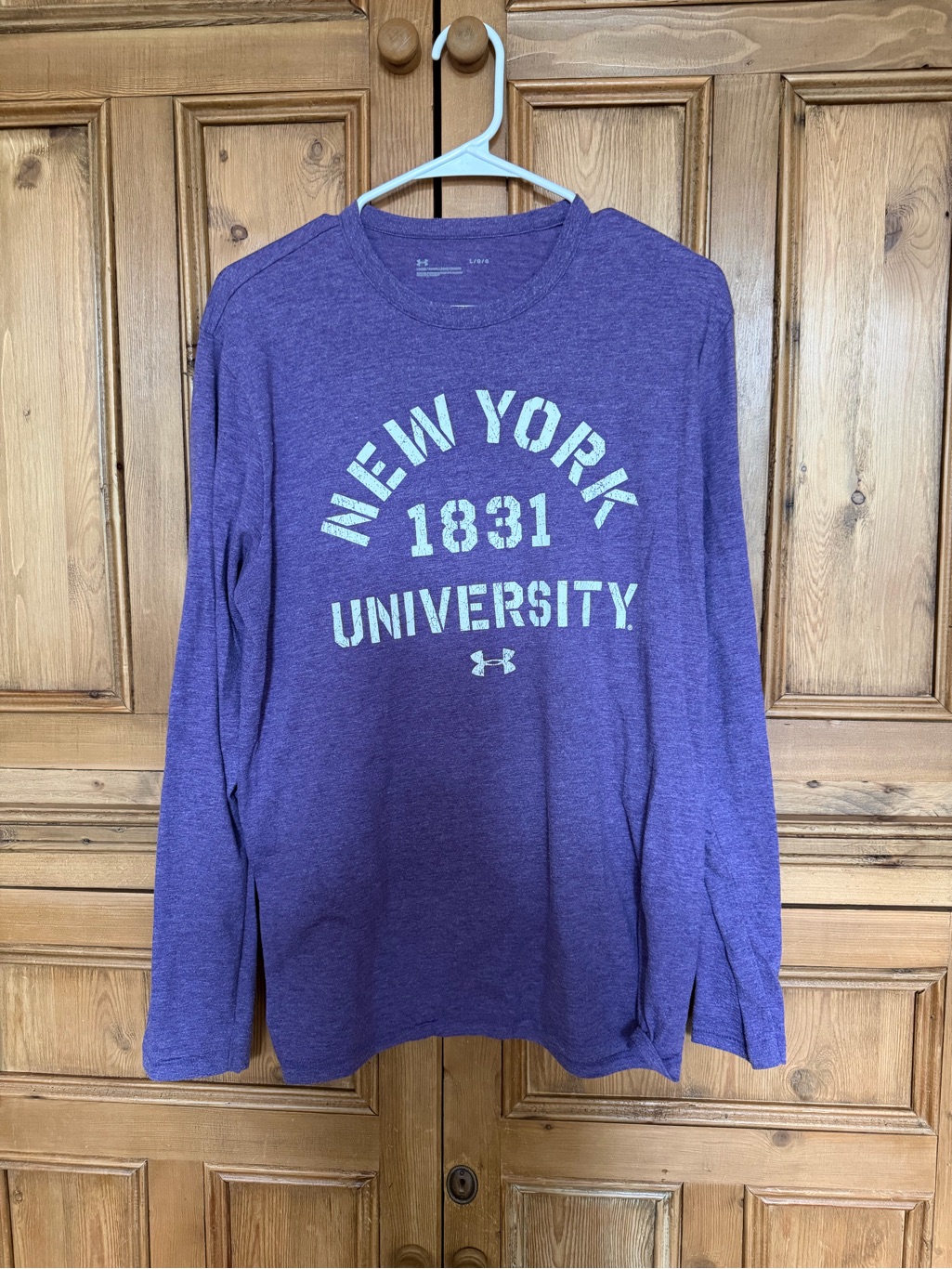 Under Armour Long-Sleeve Graphic Tee - New York University